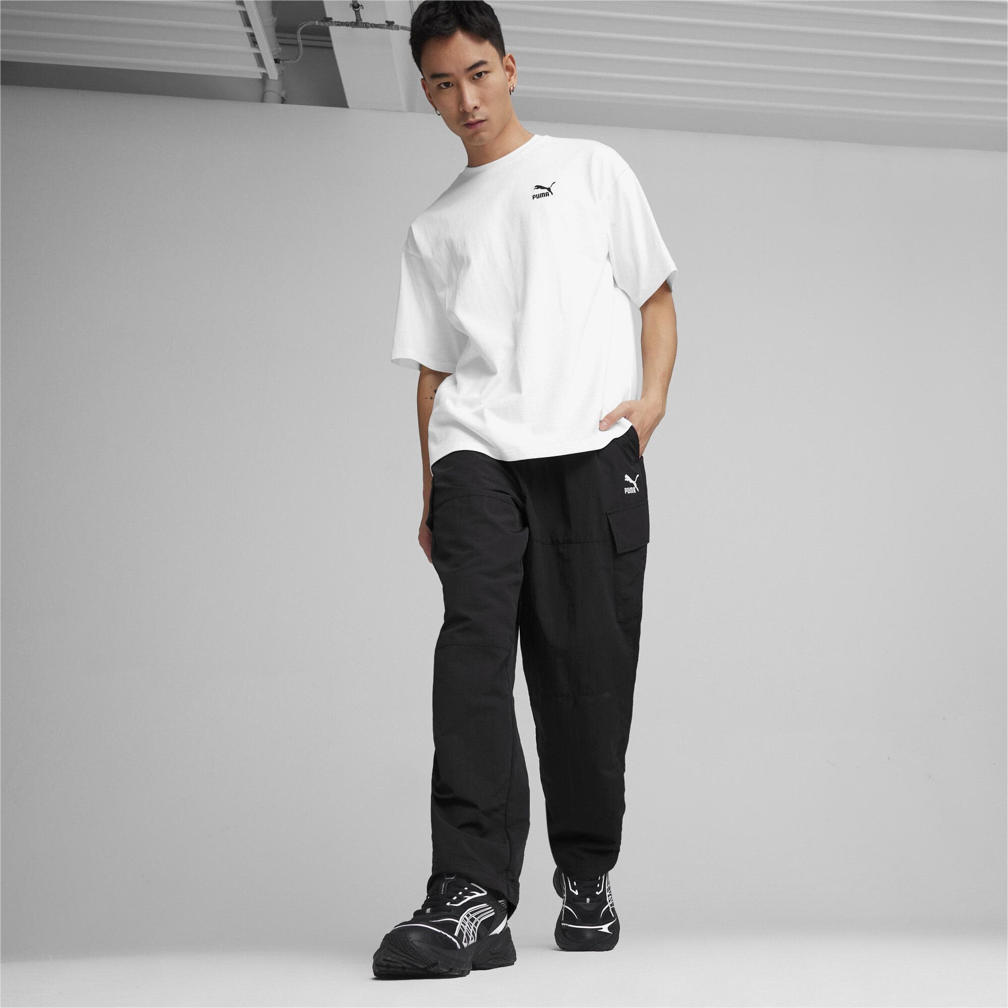 Puma Classics Cargo Erkek Siyah Pantolon Puma Classics Cargo Erkek Siyah Pantolon